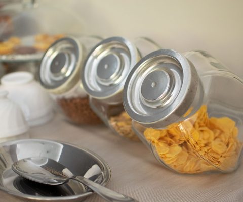Hotel Positano breakfast cereals